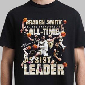 Braden Smith Purdue Boilermakers Men’s College Basketball 2026 T Shirt 181